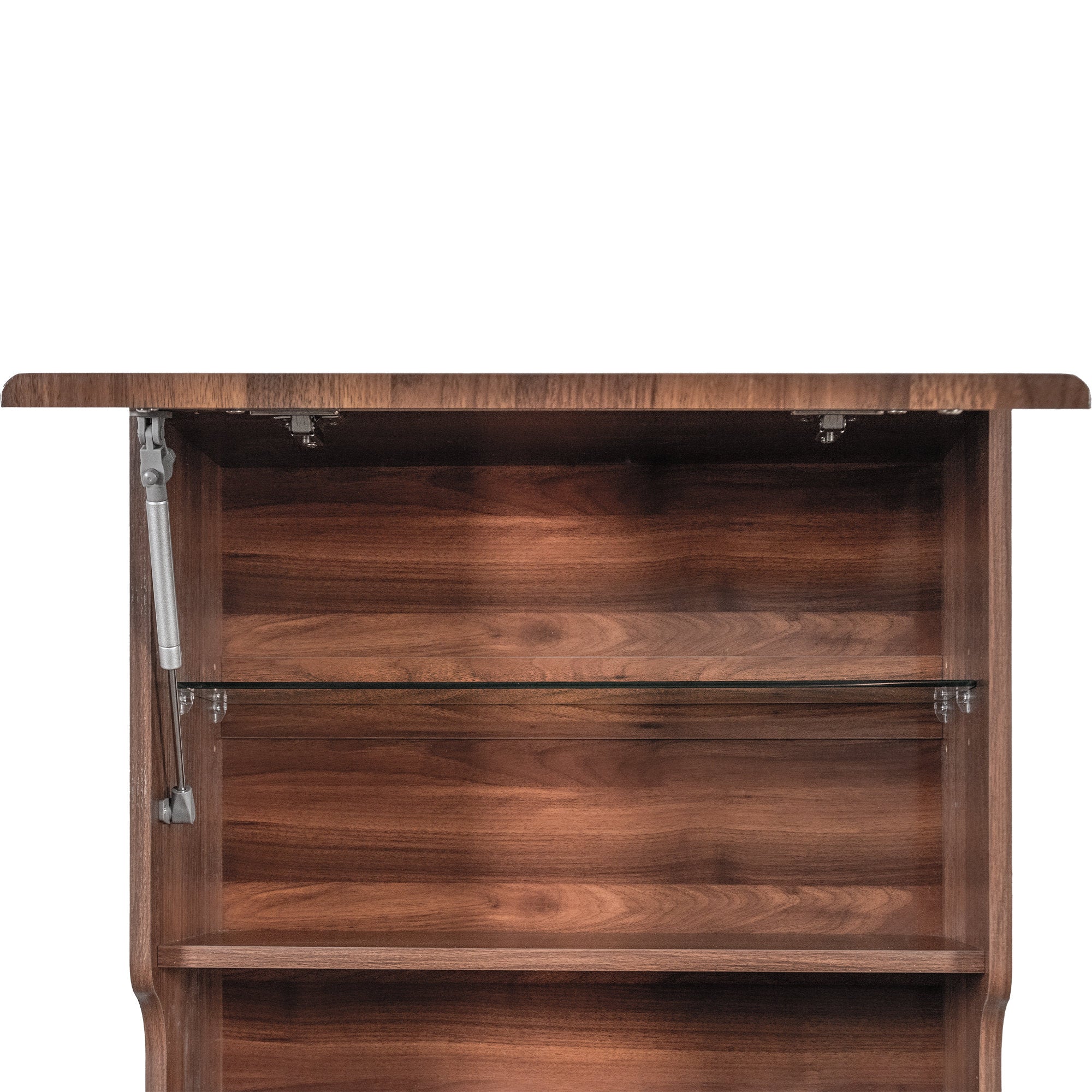 Kitchen Pantry Hutch Storage Cabinet, Farmhouse Kitchen Hutch Buffet Cabinet with Microwave Stand – Model W331P440565