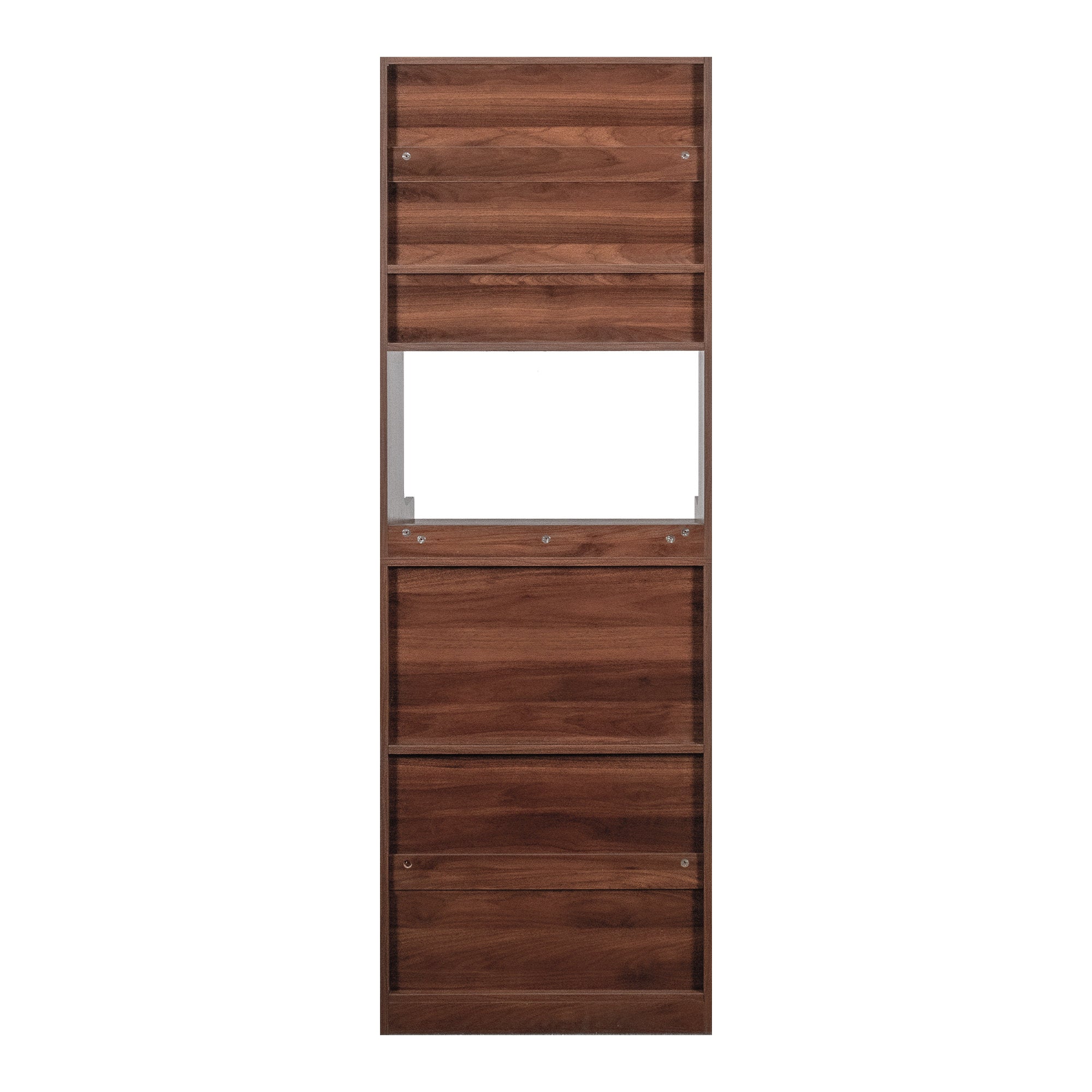 Kitchen Pantry Hutch Storage Cabinet, Farmhouse Kitchen Hutch Buffet Cabinet with Microwave Stand – Model W331P440565