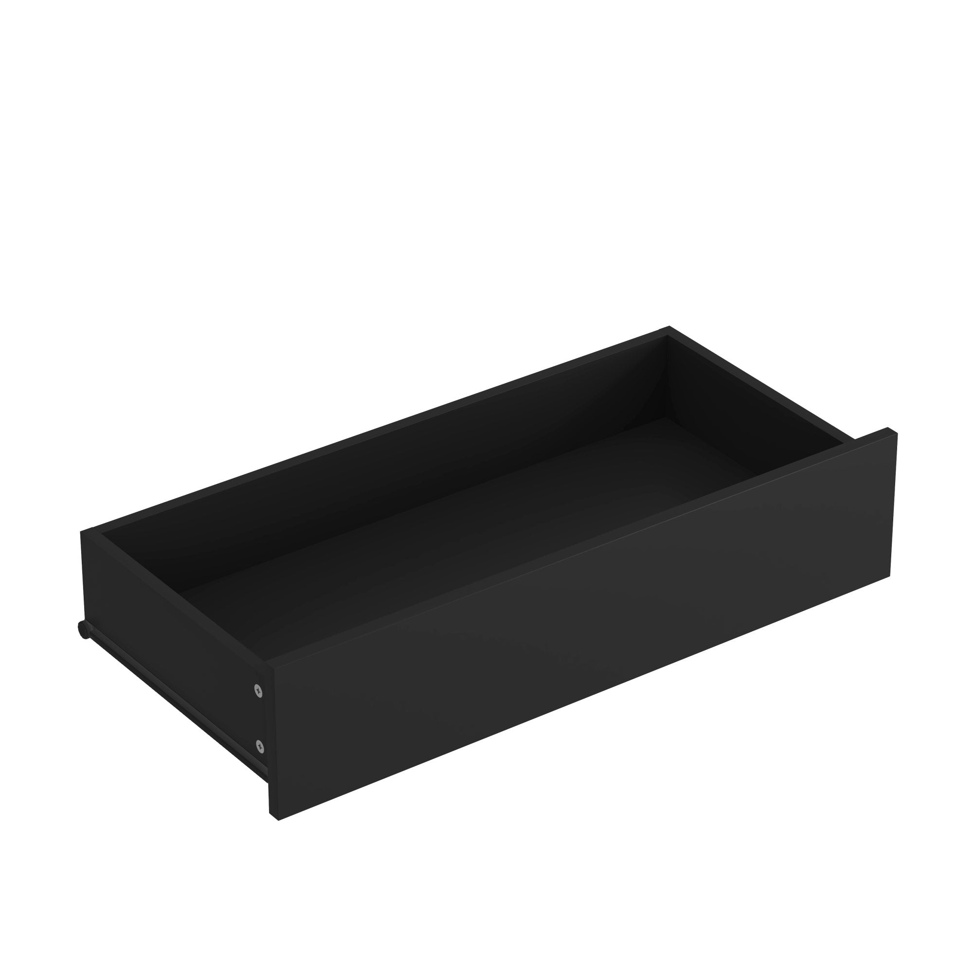 Wardrobe Closet 71.7" H, Bedroom Wooden Wardrobe with 2 Doors 6 Drawers – Black