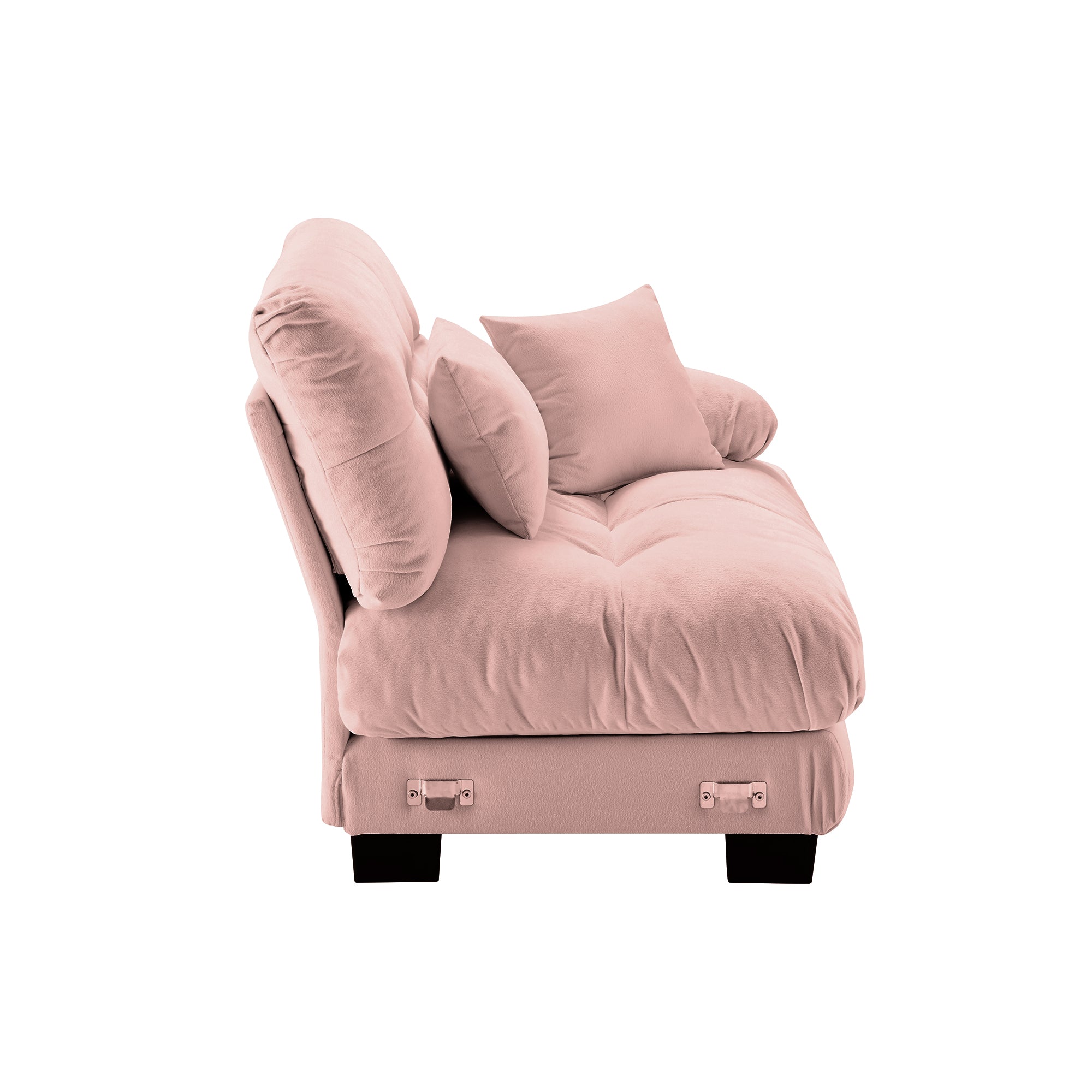 Pariss Sofa RSF W/2 pillows - Pink